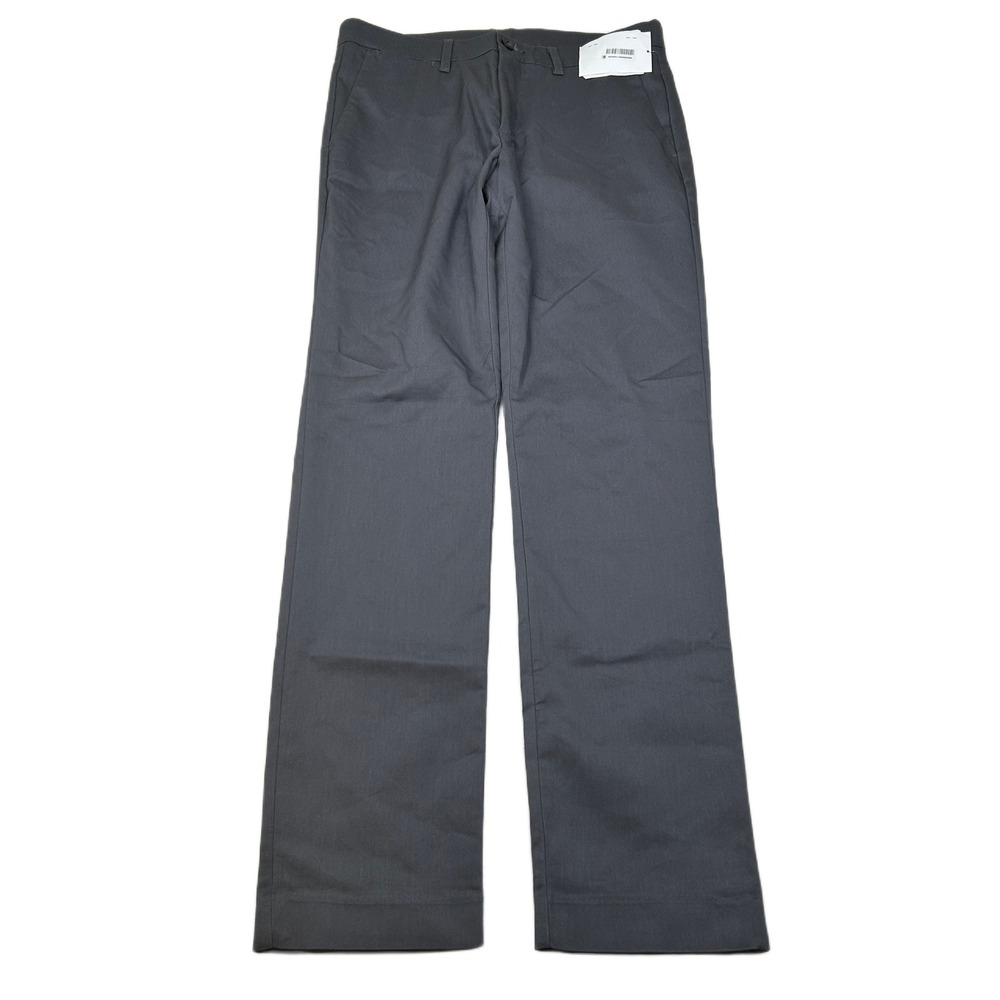 Calvin Klein Chino Pants Mens 31x32 Gray Straight Leg‎ Business Casual NEW
